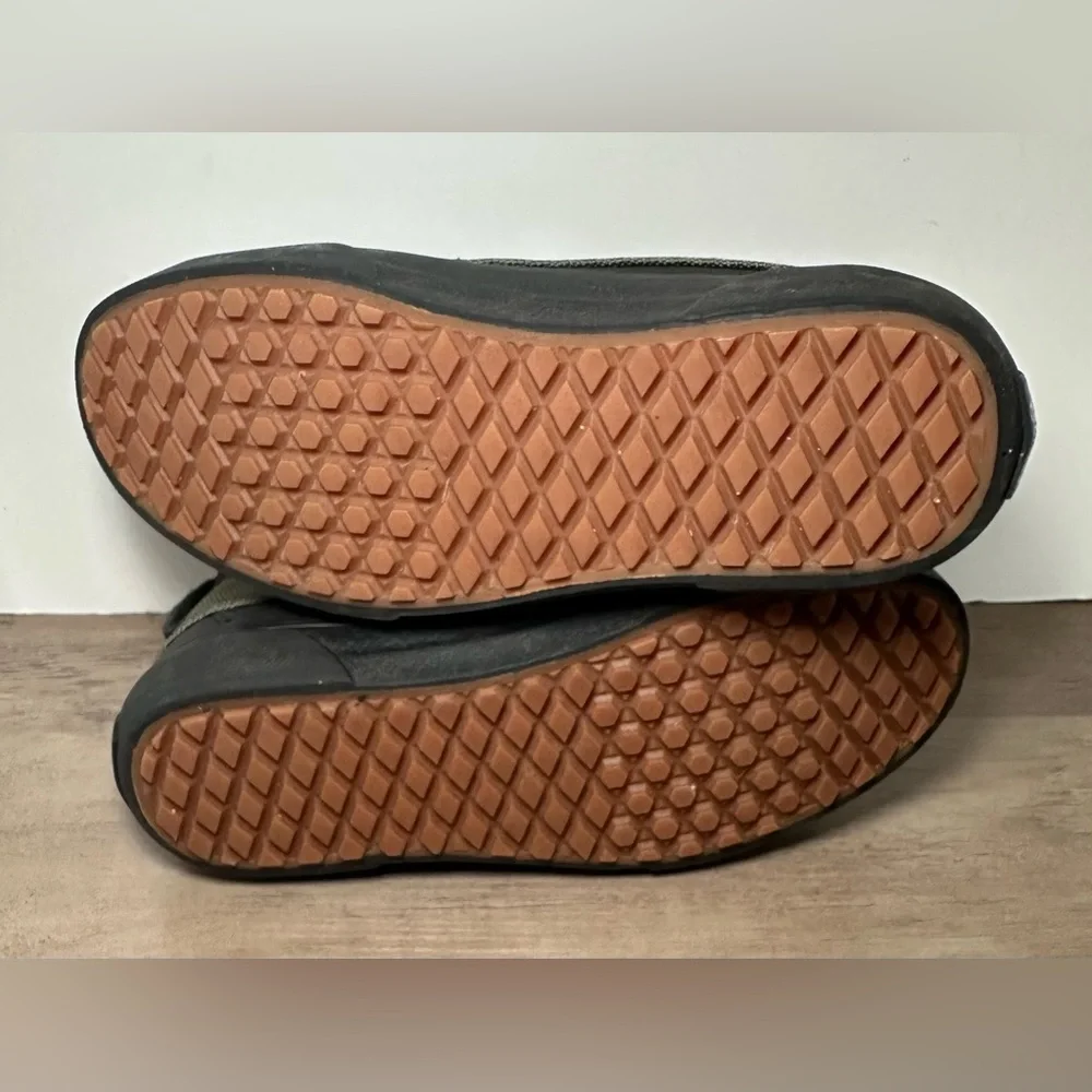 VANS SK8-HI DEL PATO DUCK BOOTS, M 5.5 W 7‎ Green/Black All Weather MTE 360.